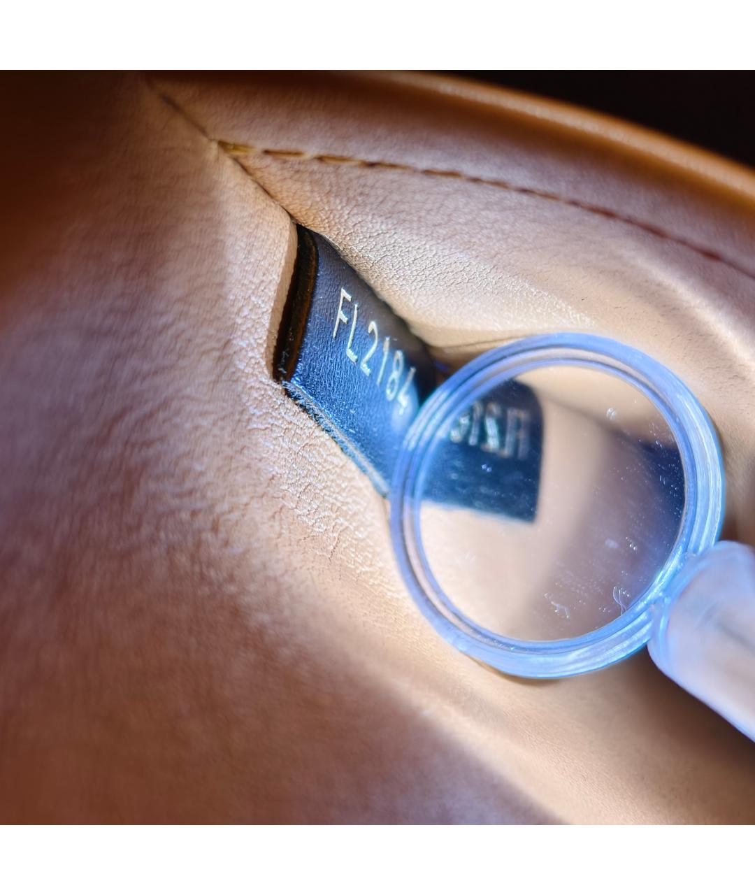 LOUIS VUITTON Красная кожаная сумка через плечо, фото 2