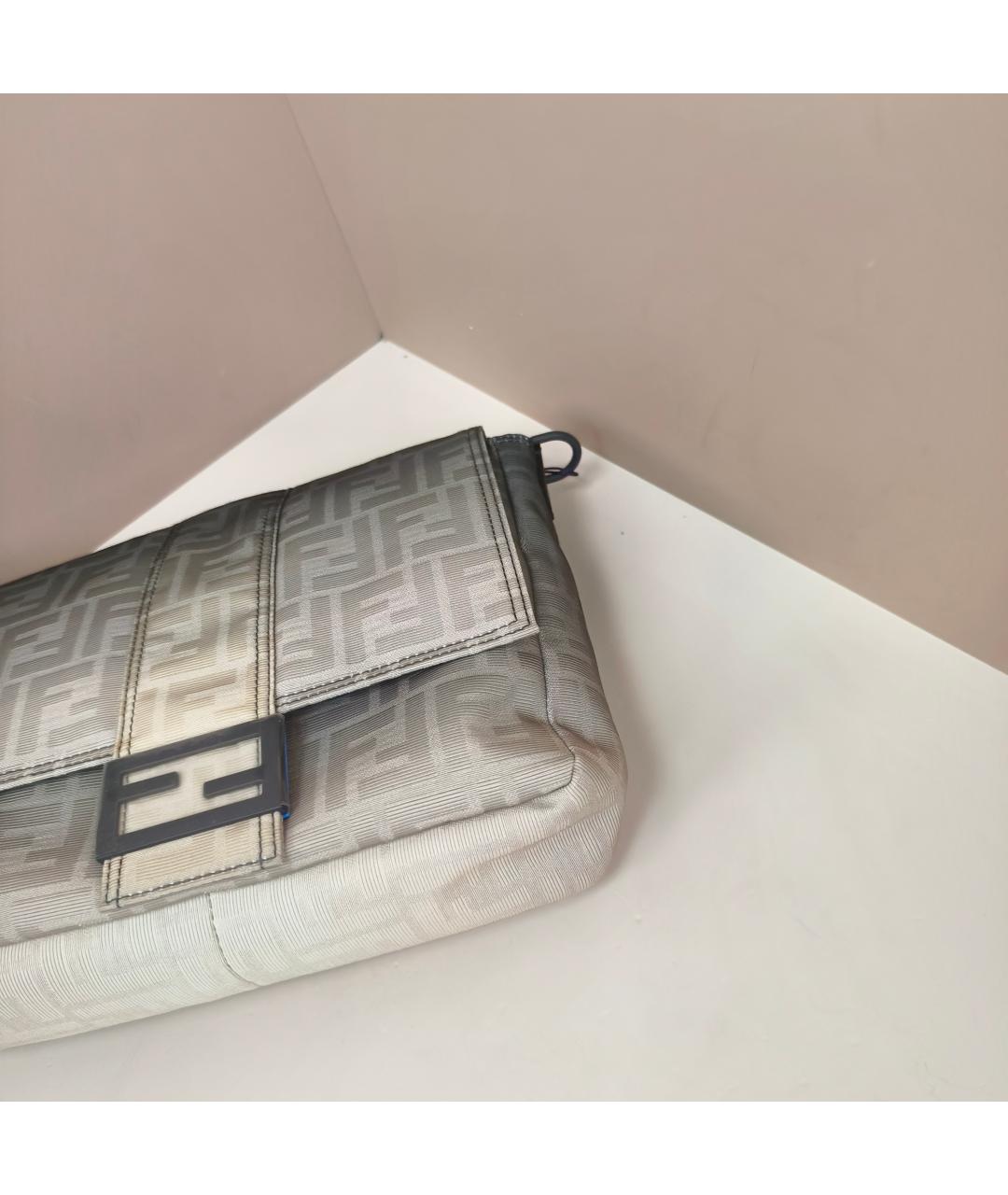 FENDI Серая сумка через плечо, фото 6