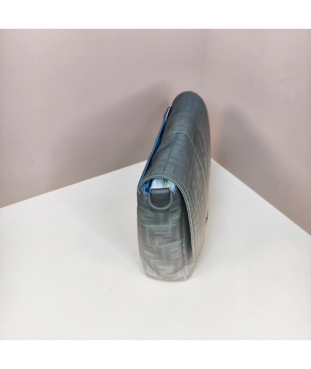 FENDI Серая сумка через плечо, фото 3