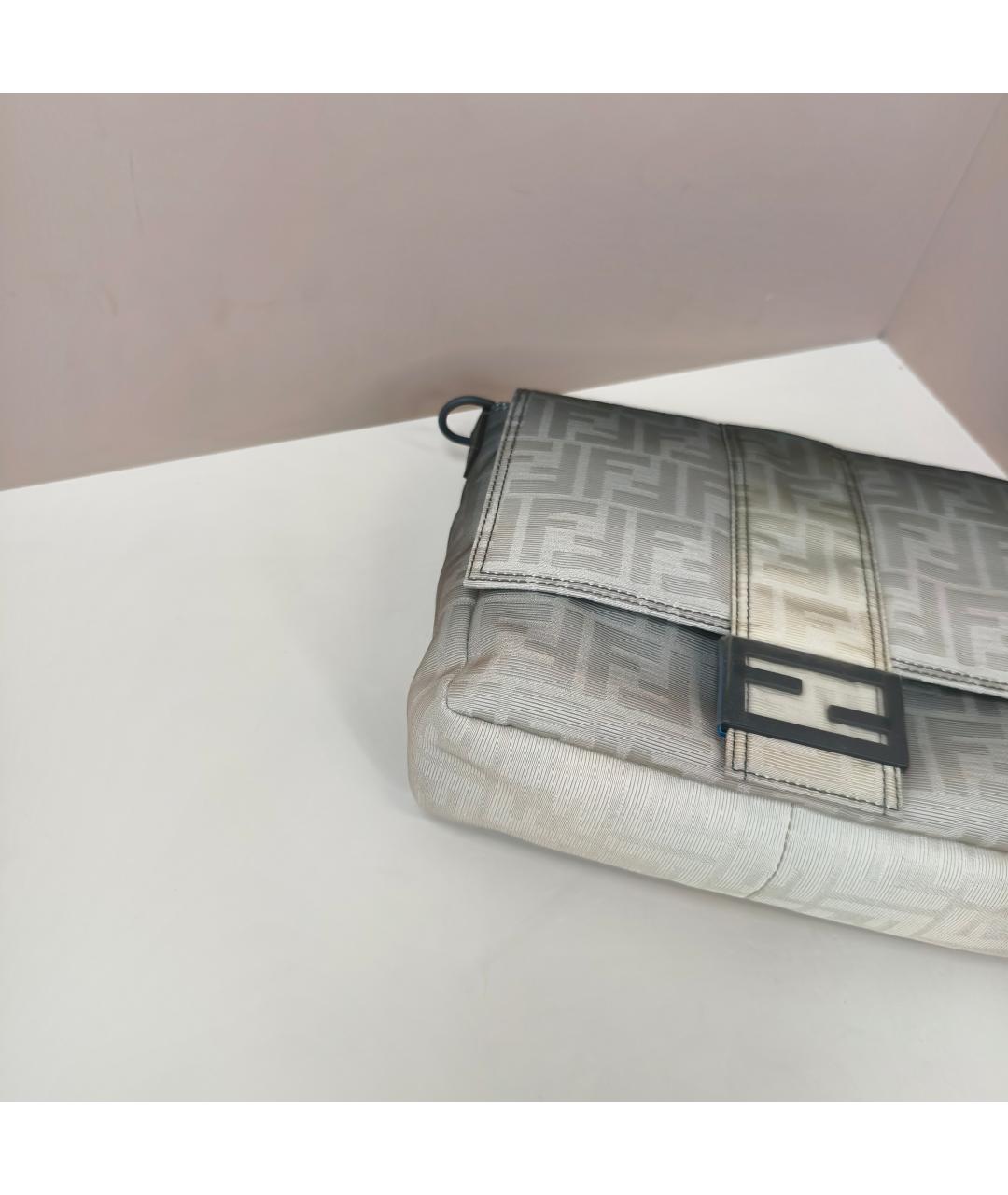 FENDI Серая сумка через плечо, фото 5