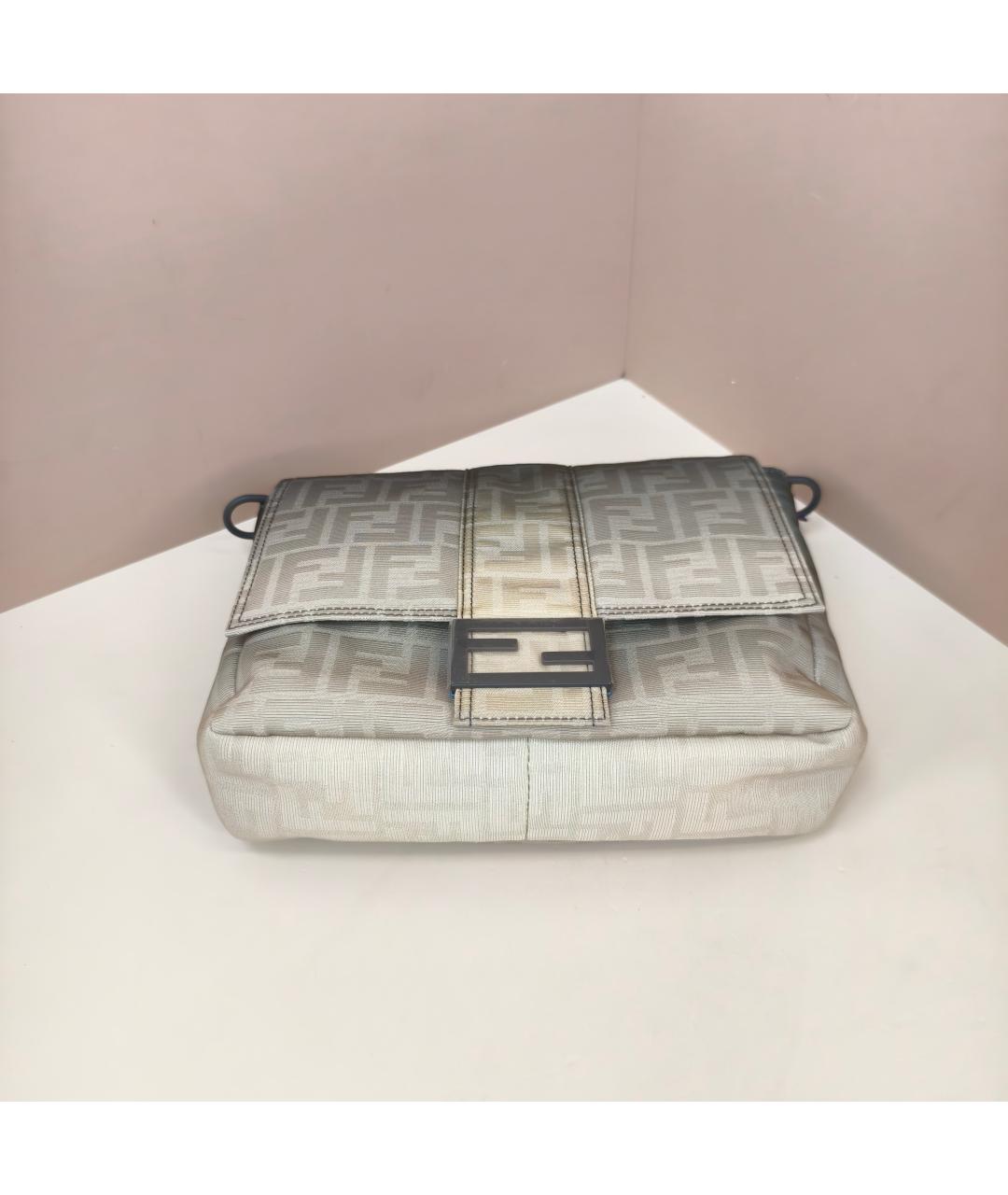 FENDI Серая сумка через плечо, фото 4