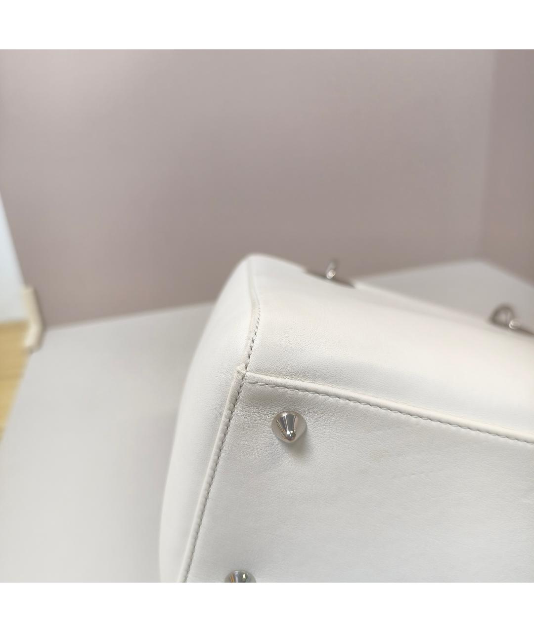 CHRISTIAN DIOR Белая сумка через плечо, фото 7