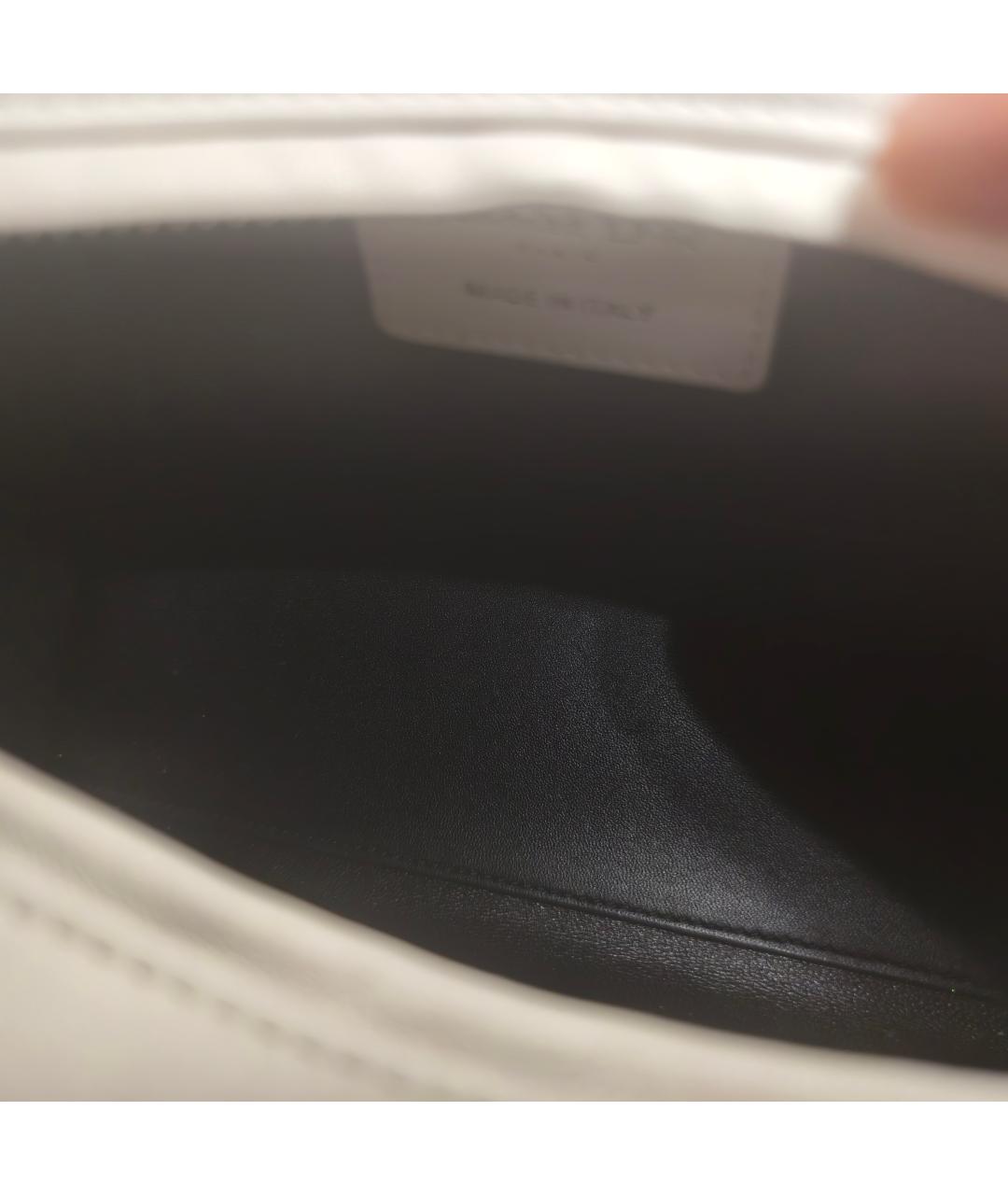 CHRISTIAN DIOR Белая сумка через плечо, фото 3