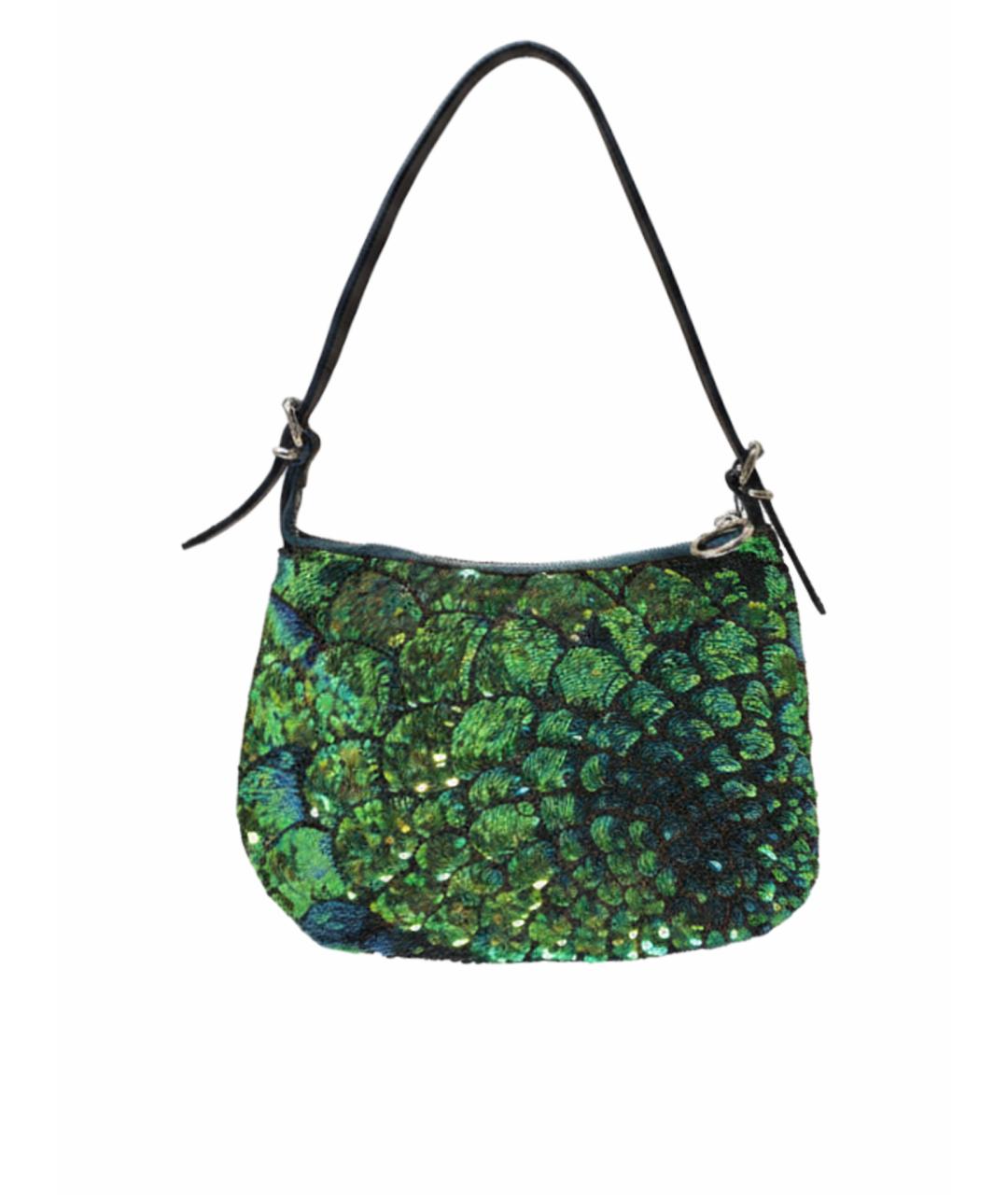 FENDI Зеленая сумка через плечо, фото 1