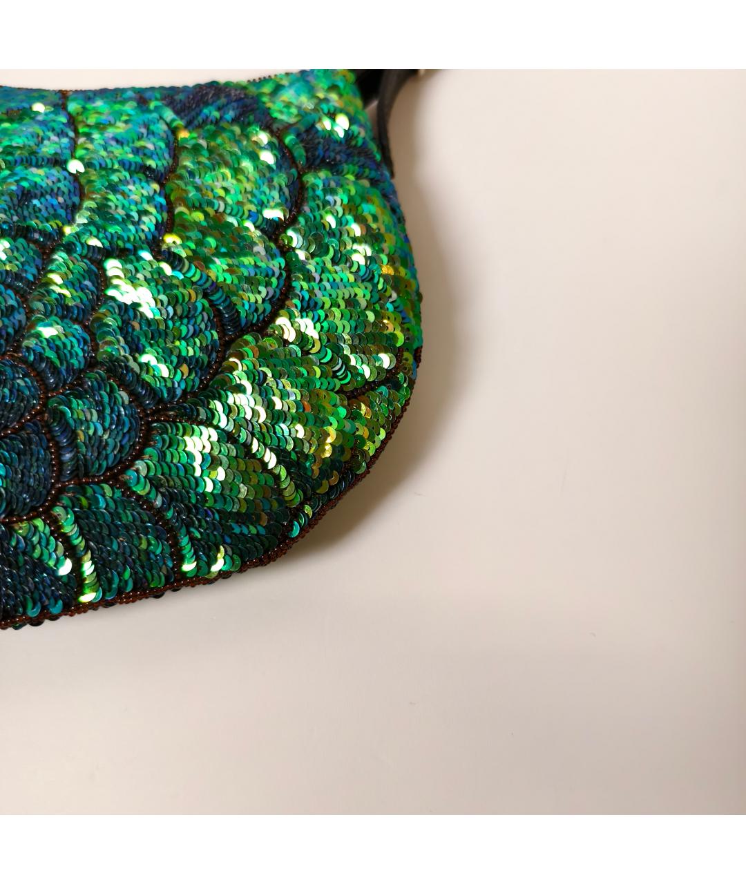 FENDI Зеленая сумка через плечо, фото 4