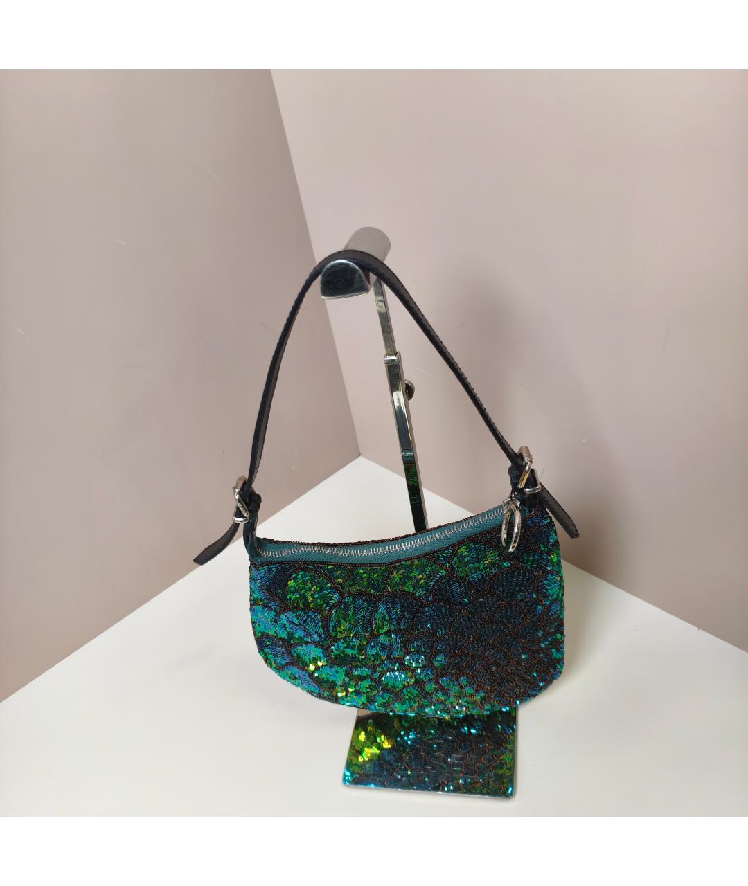 FENDI Зеленая сумка через плечо, фото 2