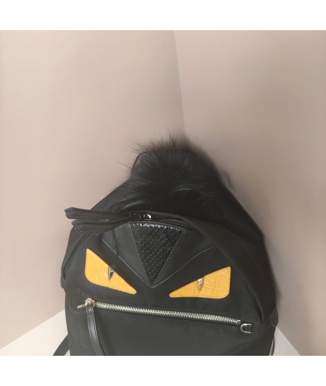FENDI Черный рюкзак, фото 8