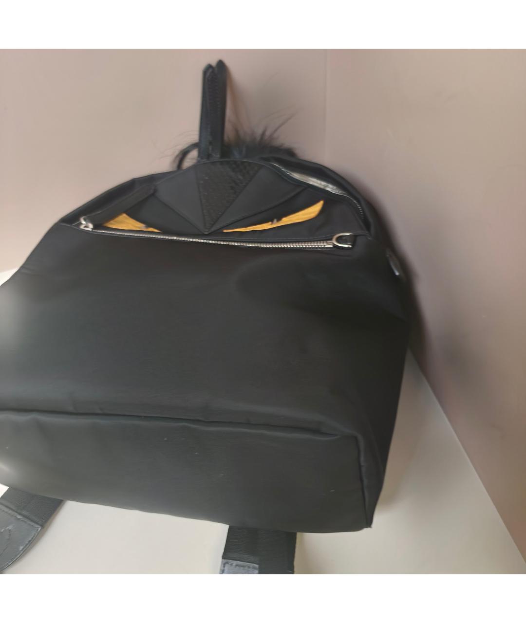 FENDI Черный рюкзак, фото 2