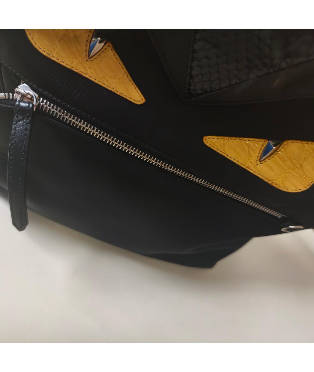 FENDI Черный рюкзак, фото 4