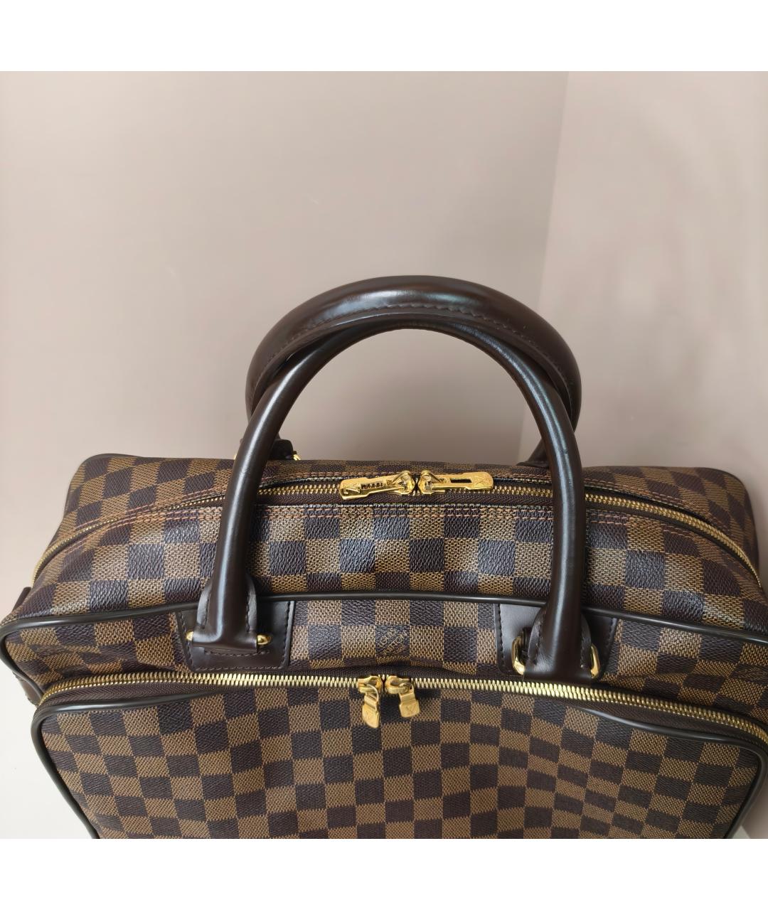 LOUIS VUITTON Коричневая сумка с короткими ручками, фото 7