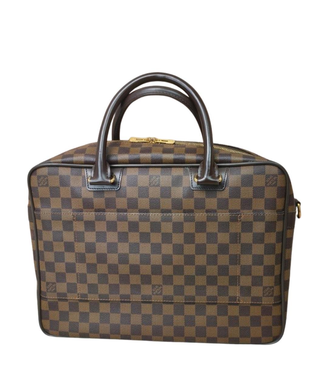 LOUIS VUITTON Коричневая сумка с короткими ручками, фото 2