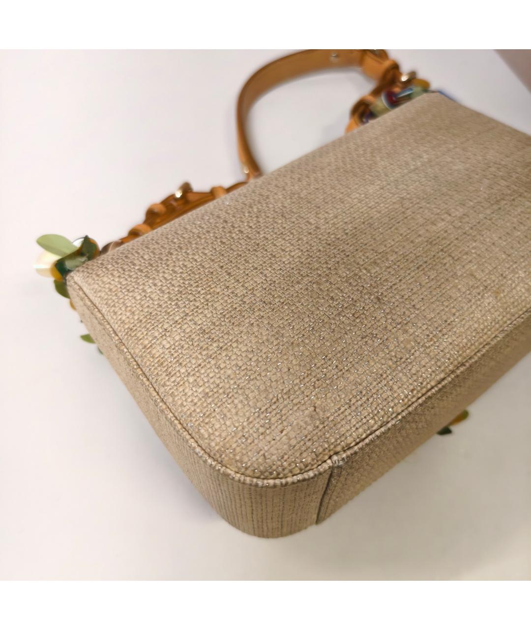 CHRISTIAN DIOR Бежевая сумка через плечо, фото 2