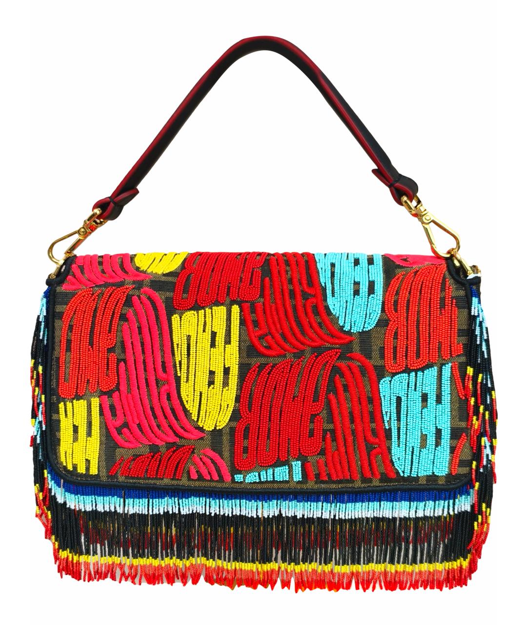 FENDI Красная сумка через плечо, фото 1