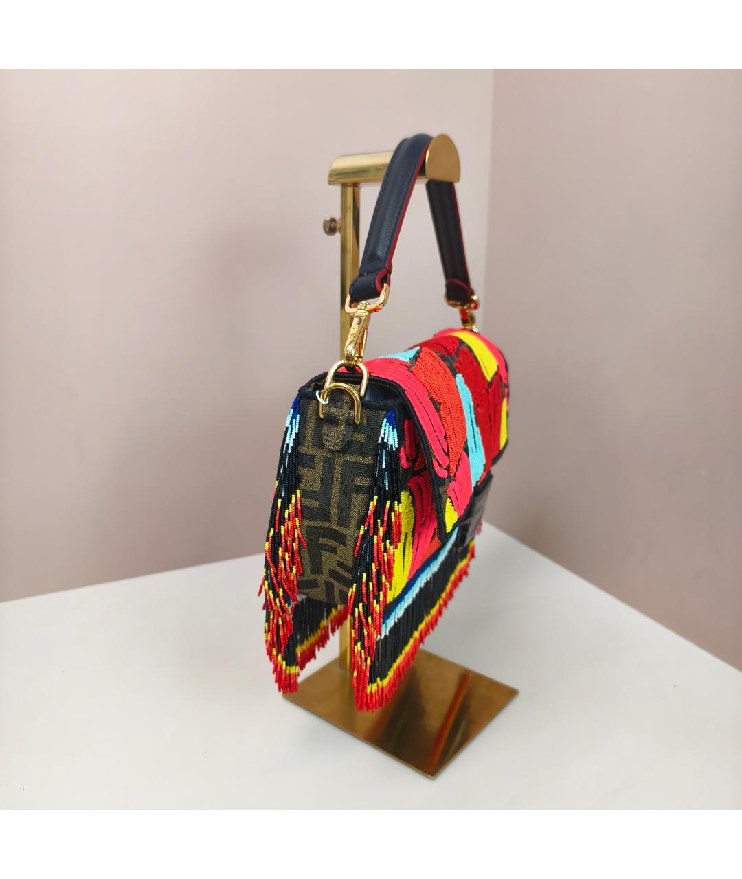 FENDI Красная сумка через плечо, фото 7