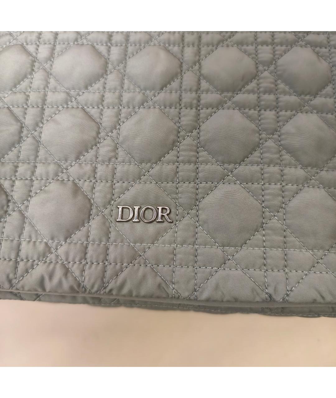 CHRISTIAN DIOR Серая сумка через плечо, фото 7