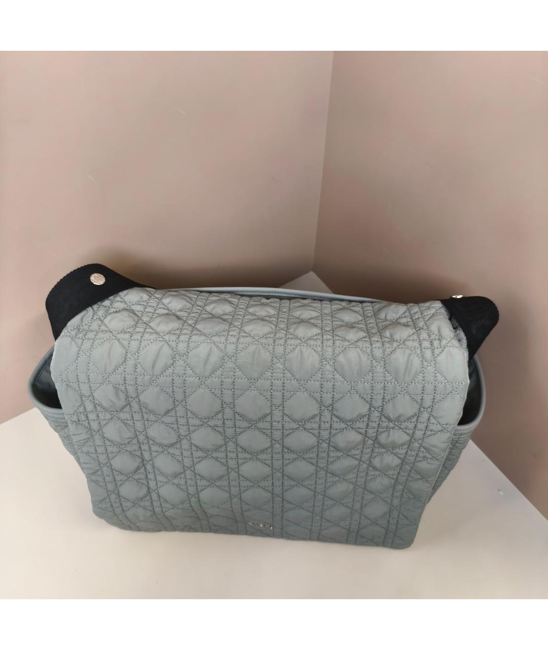 CHRISTIAN DIOR Серая сумка через плечо, фото 4