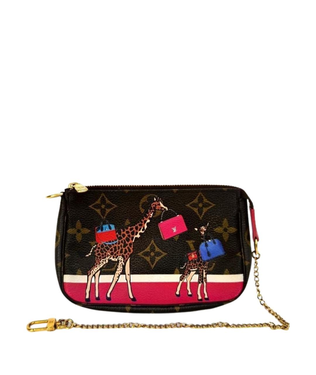 LOUIS VUITTON Коричневый кошелек, фото 1