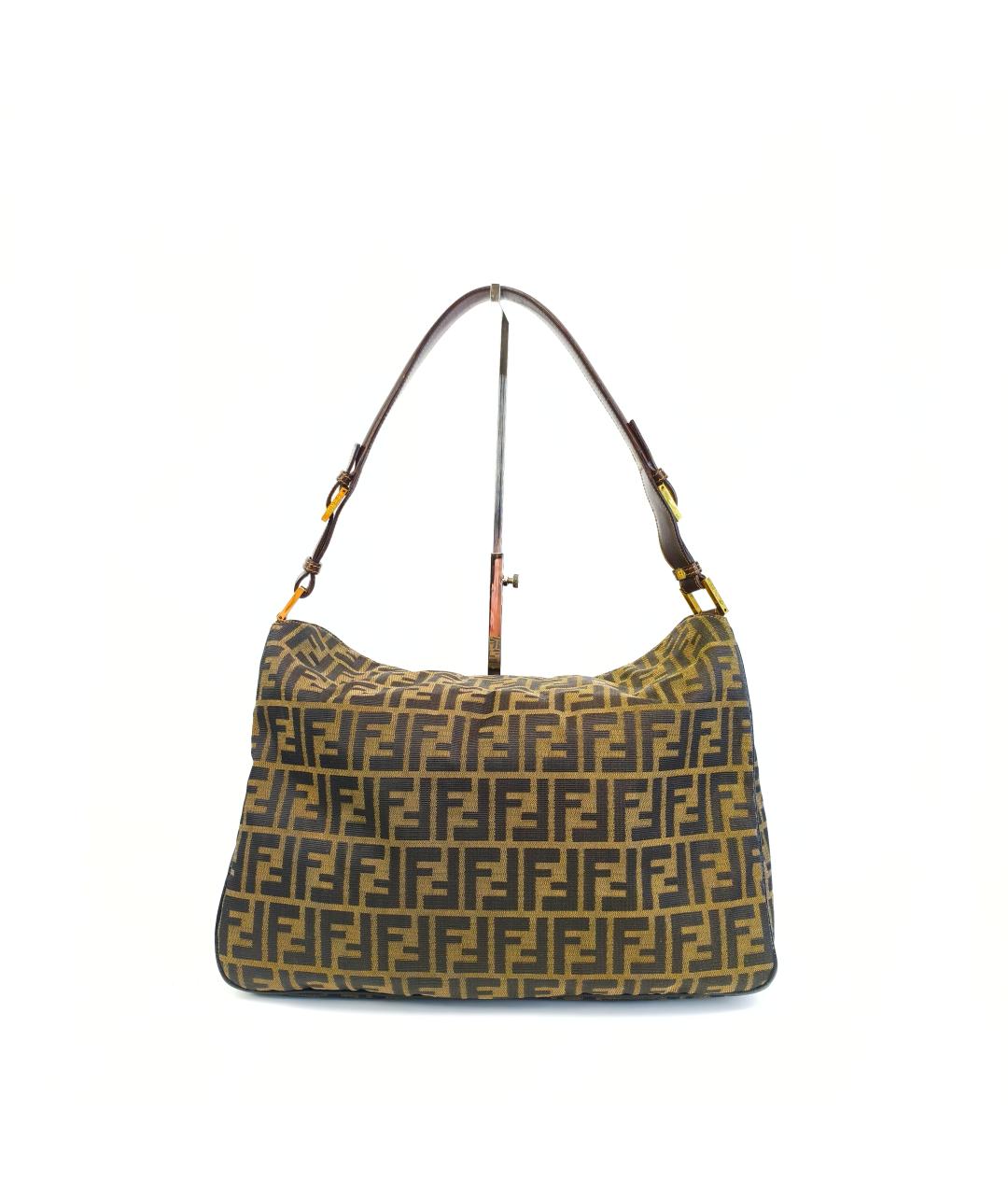 FENDI Коричневая сумка через плечо, фото 5