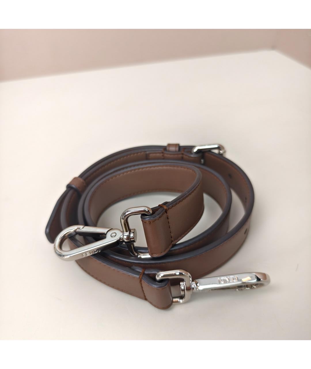 FENDI Белая сумка через плечо, фото 2