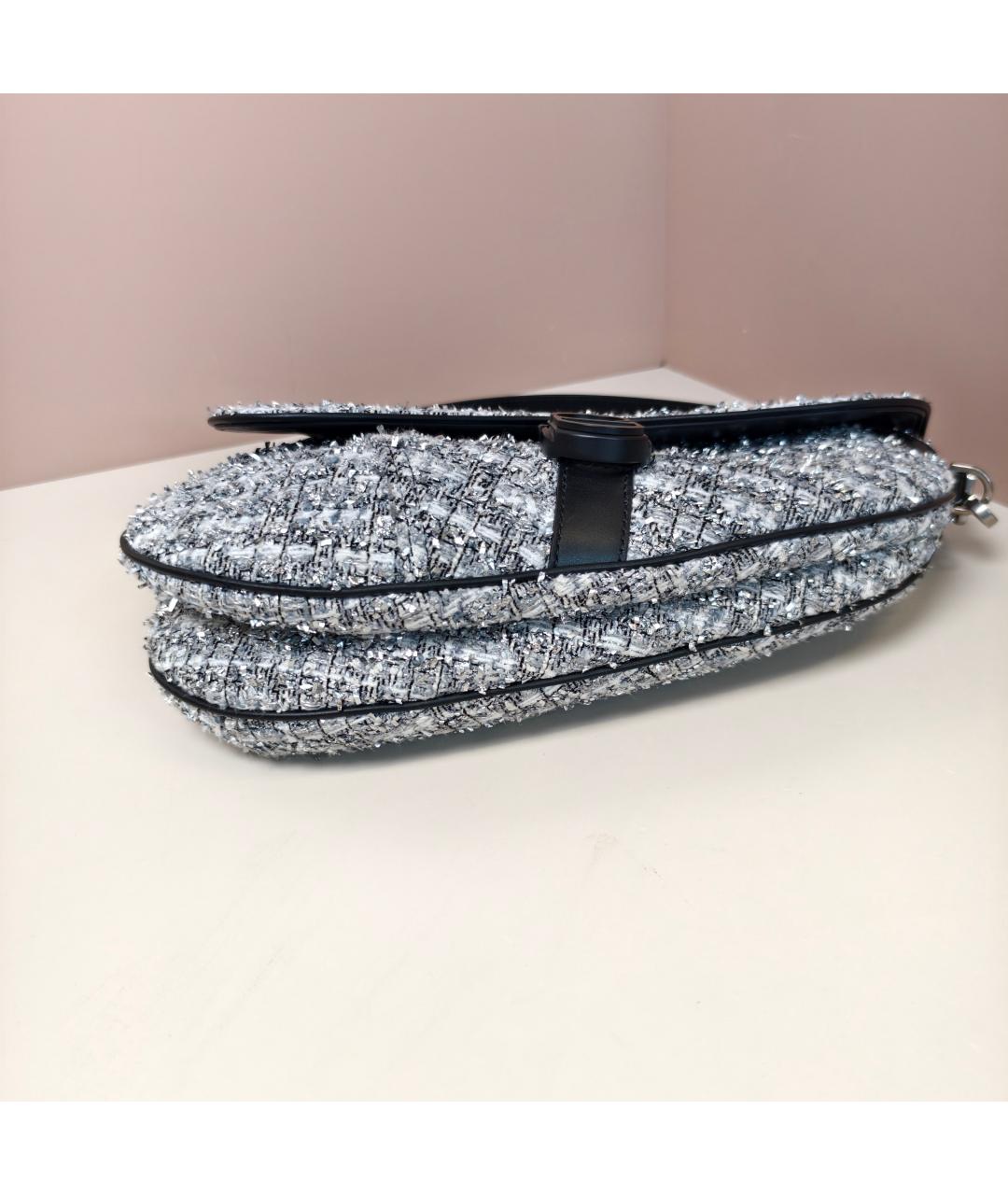 CHRISTIAN DIOR Серая сумка через плечо, фото 6