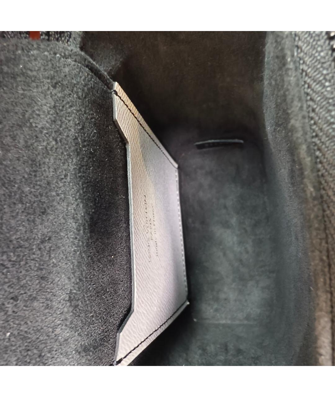 LOUIS VUITTON Белая кожаная сумка через плечо, фото 3