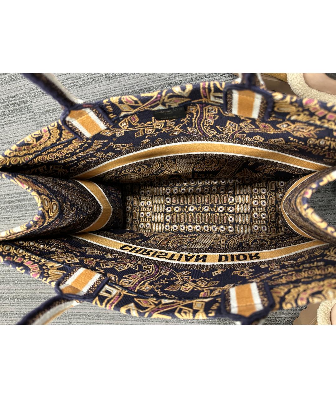 CHRISTIAN DIOR Бежевая сумка через плечо, фото 3