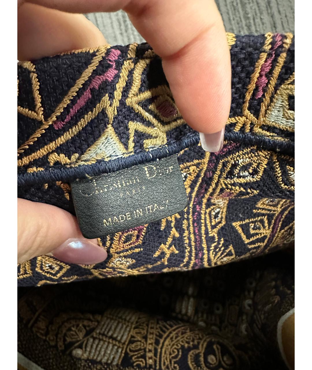 CHRISTIAN DIOR Бежевая сумка через плечо, фото 4