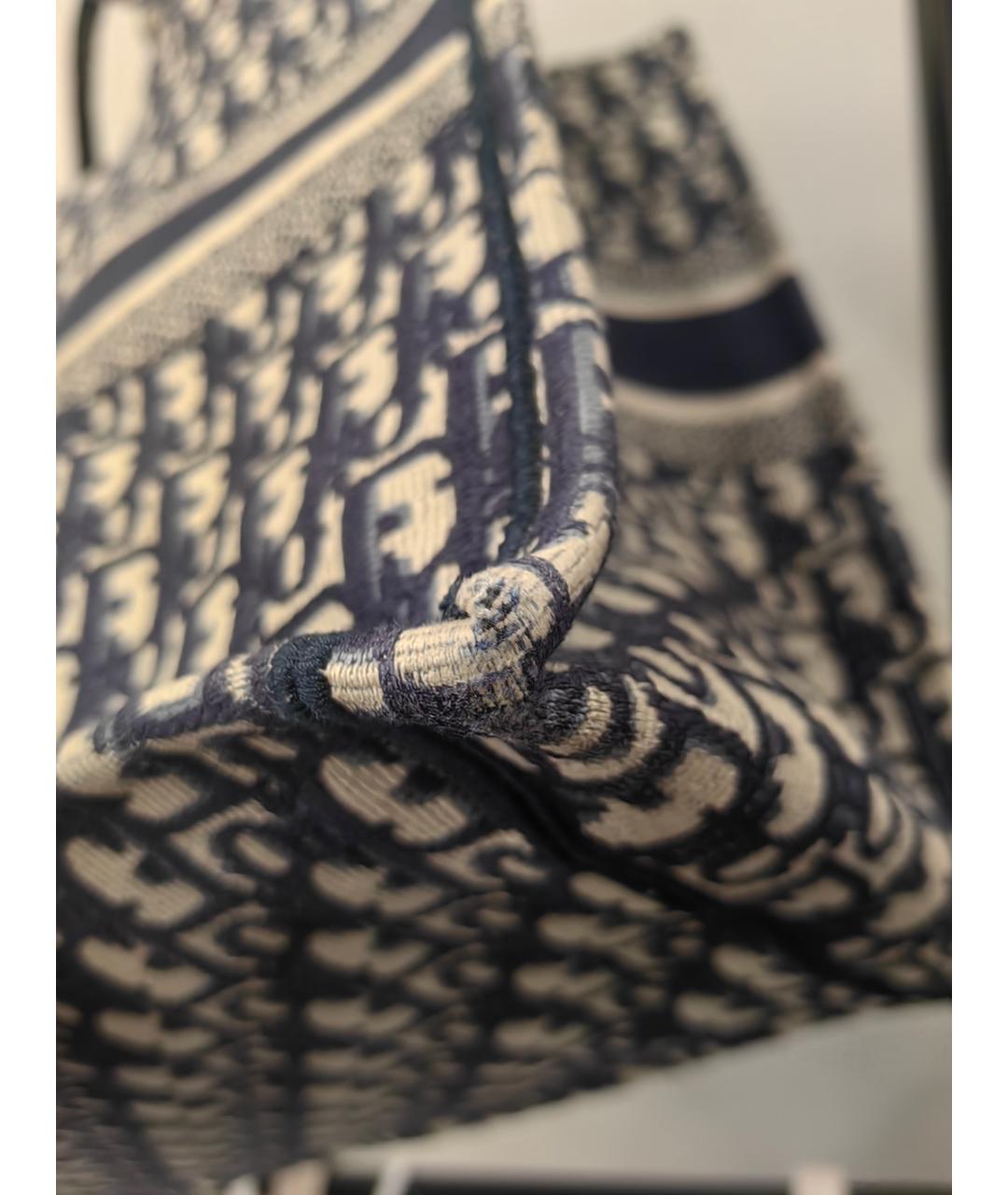 CHRISTIAN DIOR Синяя сумка через плечо, фото 5