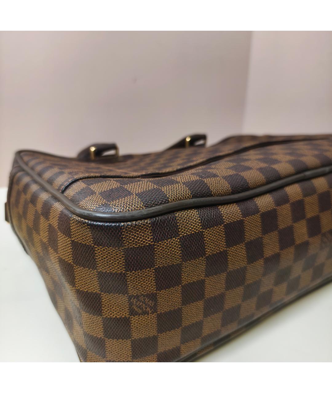 LOUIS VUITTON Коричневая сумка с короткими ручками, фото 2