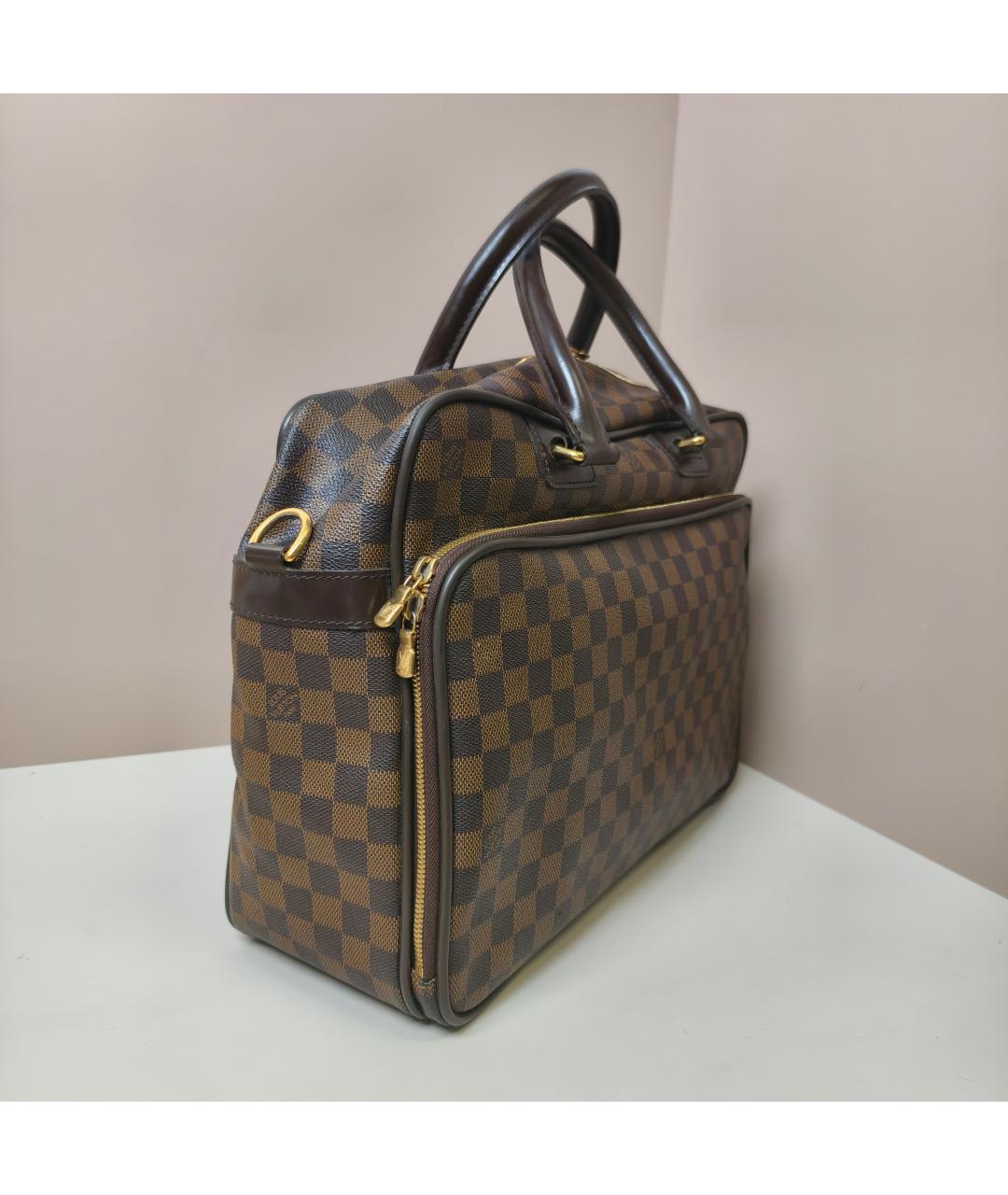 LOUIS VUITTON Коричневая сумка с короткими ручками, фото 7