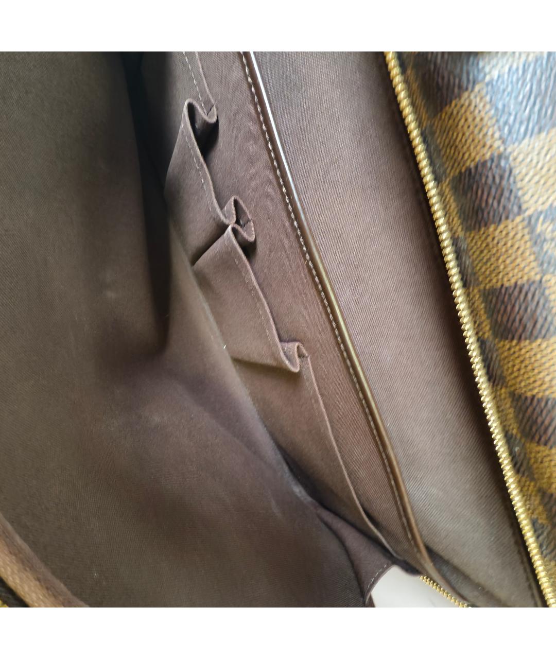 LOUIS VUITTON Коричневая сумка с короткими ручками, фото 6