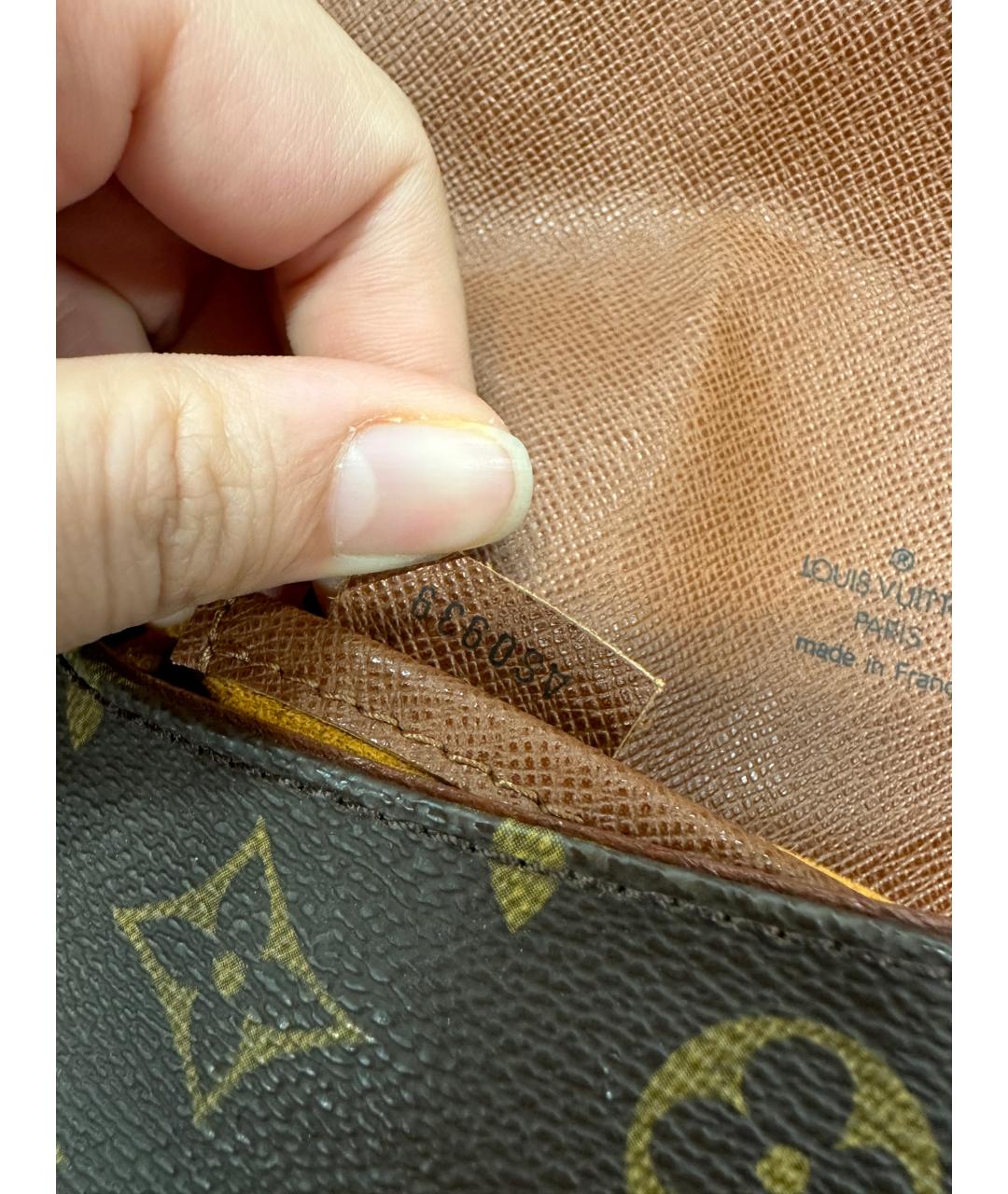 LOUIS VUITTON Коричневая сумка через плечо, фото 2