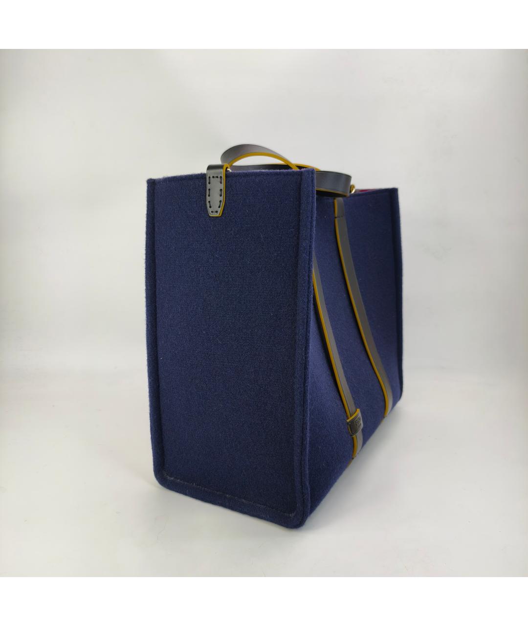 FENDI Синяя сумка через плечо, фото 7