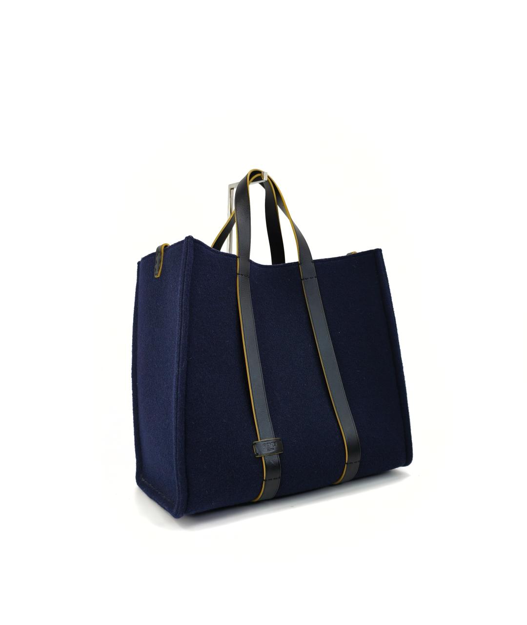 FENDI Синяя сумка через плечо, фото 10