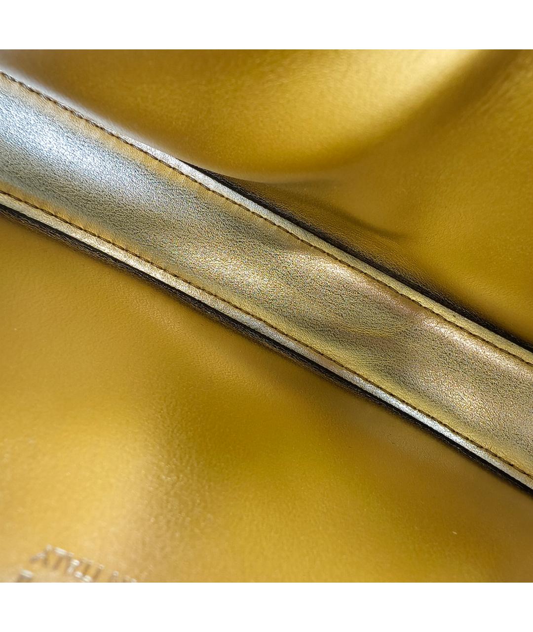 FENDI Черная кожаная сумка через плечо, фото 6