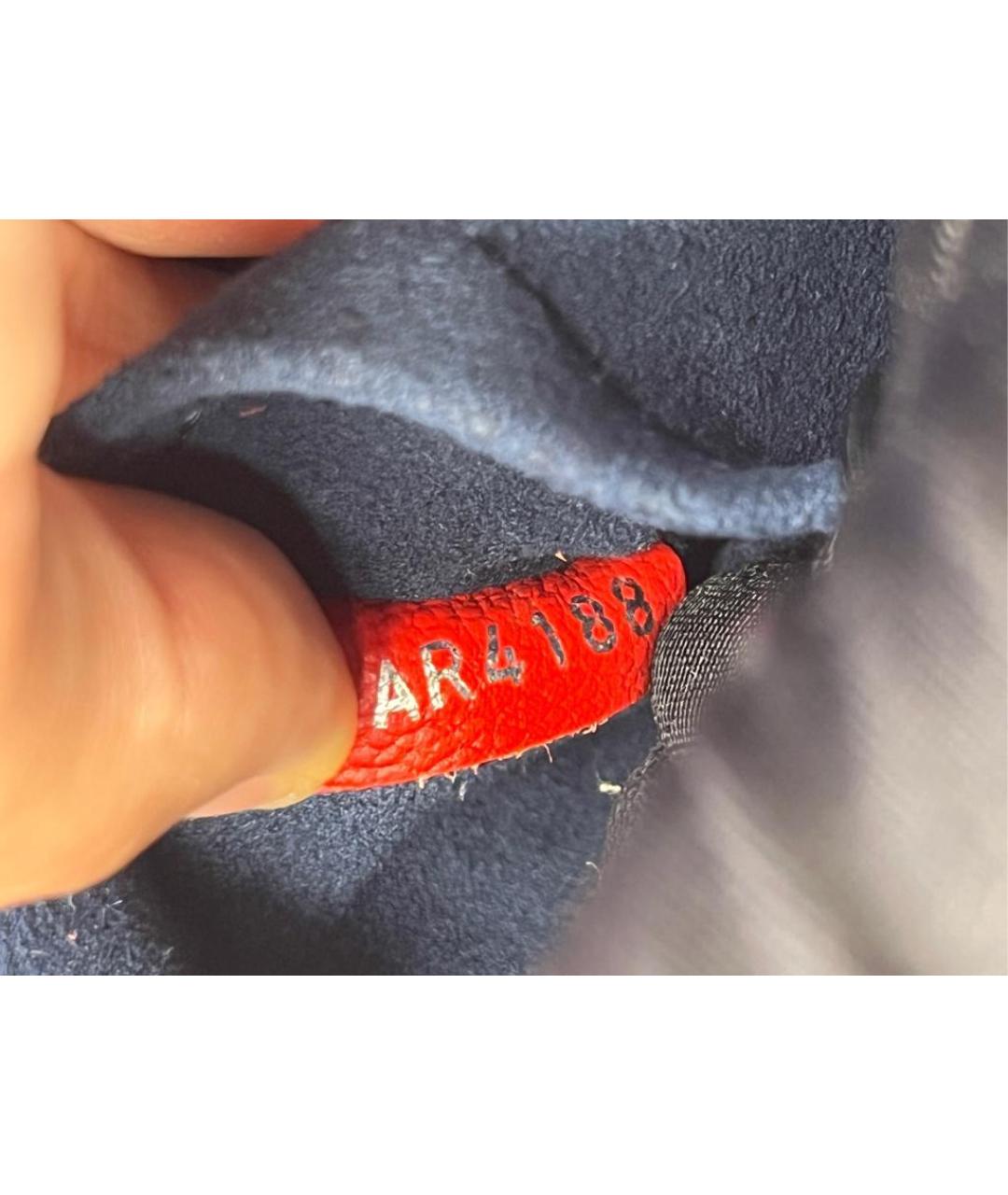 LOUIS VUITTON Красная кожаная сумка через плечо, фото 8