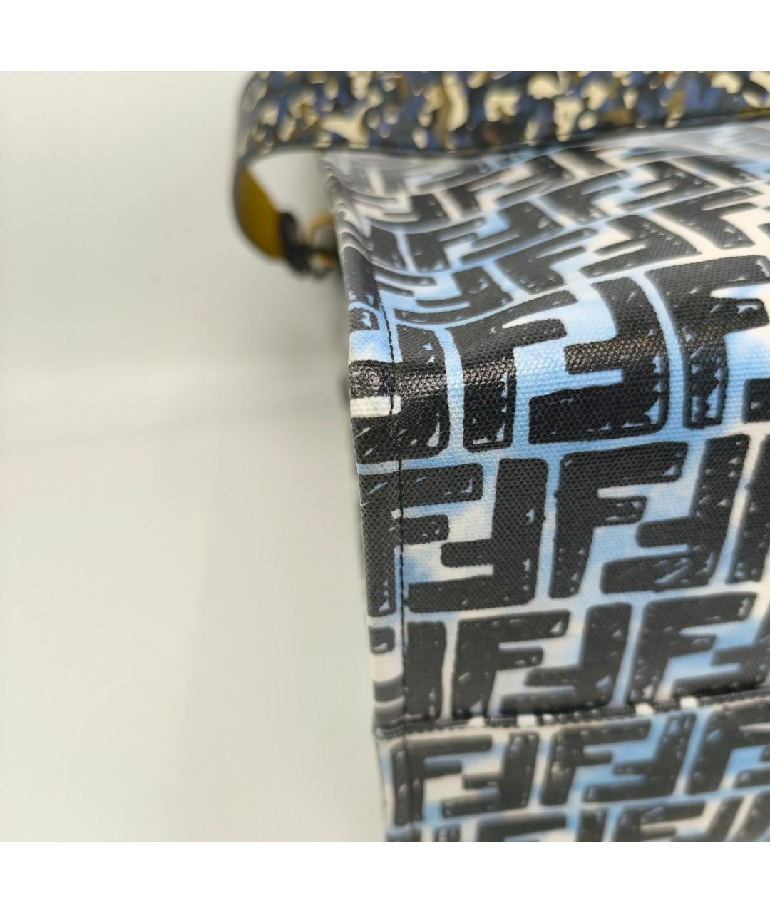 FENDI Черная сумка с короткими ручками, фото 7