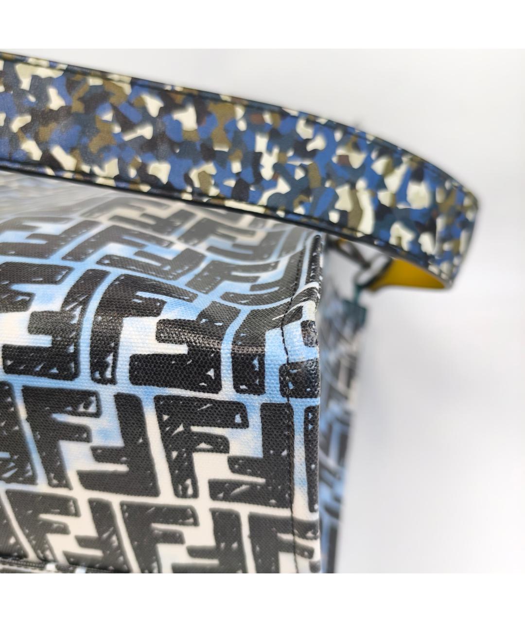 FENDI Черная сумка с короткими ручками, фото 4