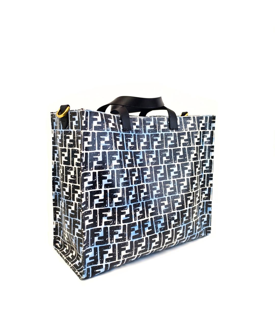 FENDI Черная сумка с короткими ручками, фото 1