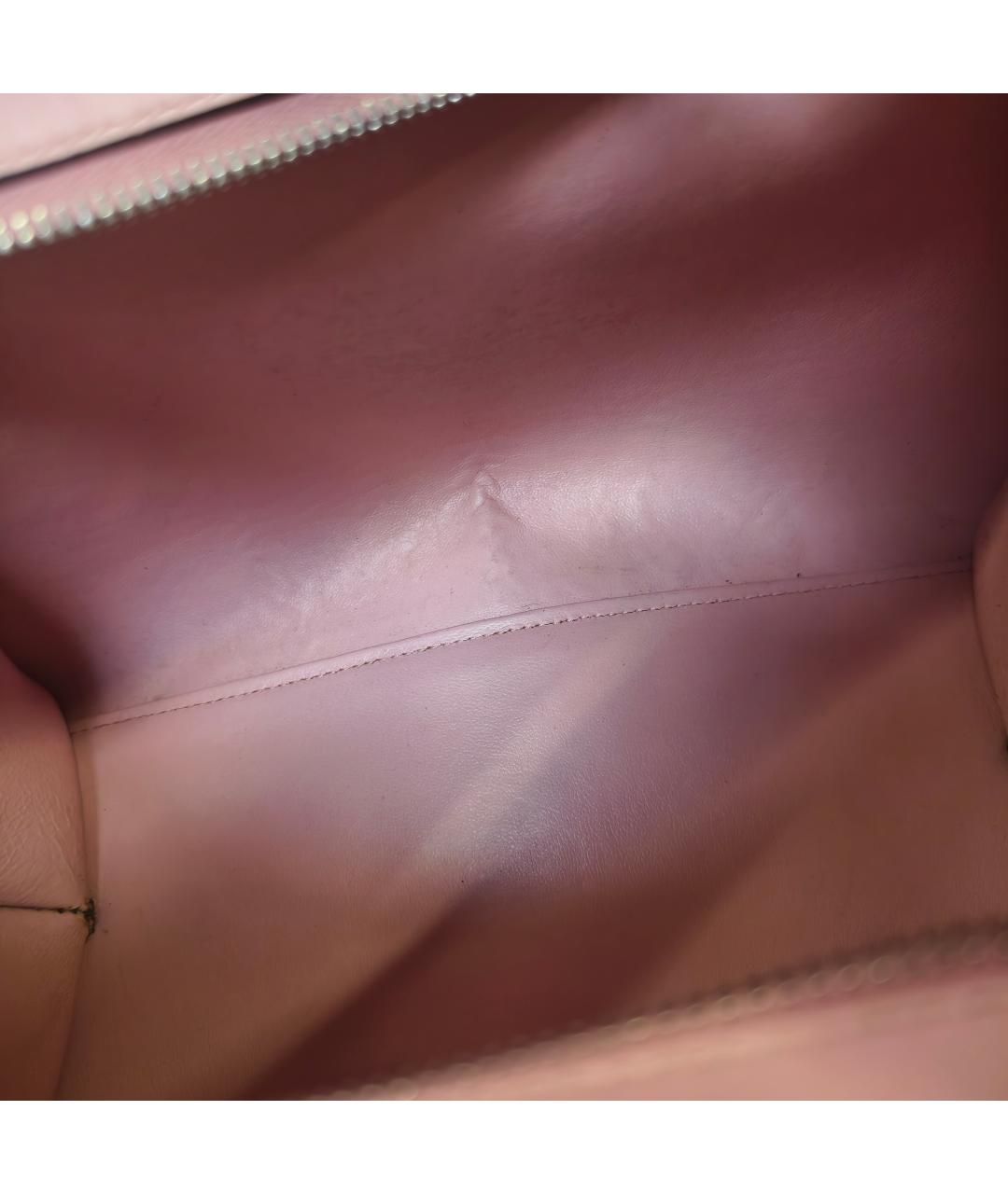 FENDI Хаки кожаная сумка через плечо, фото 3