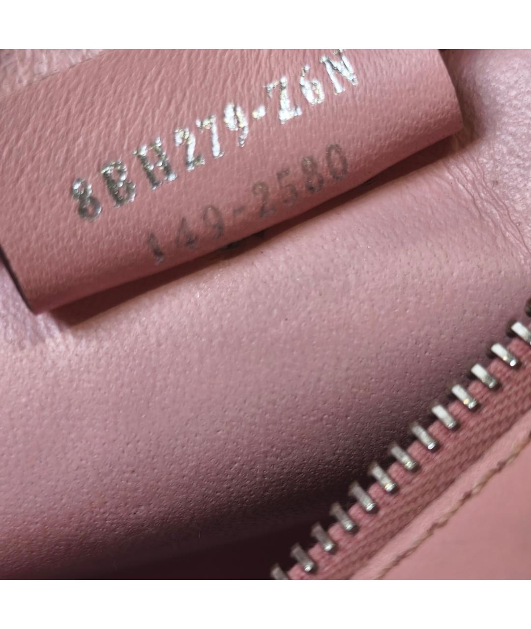 FENDI Хаки кожаная сумка через плечо, фото 4