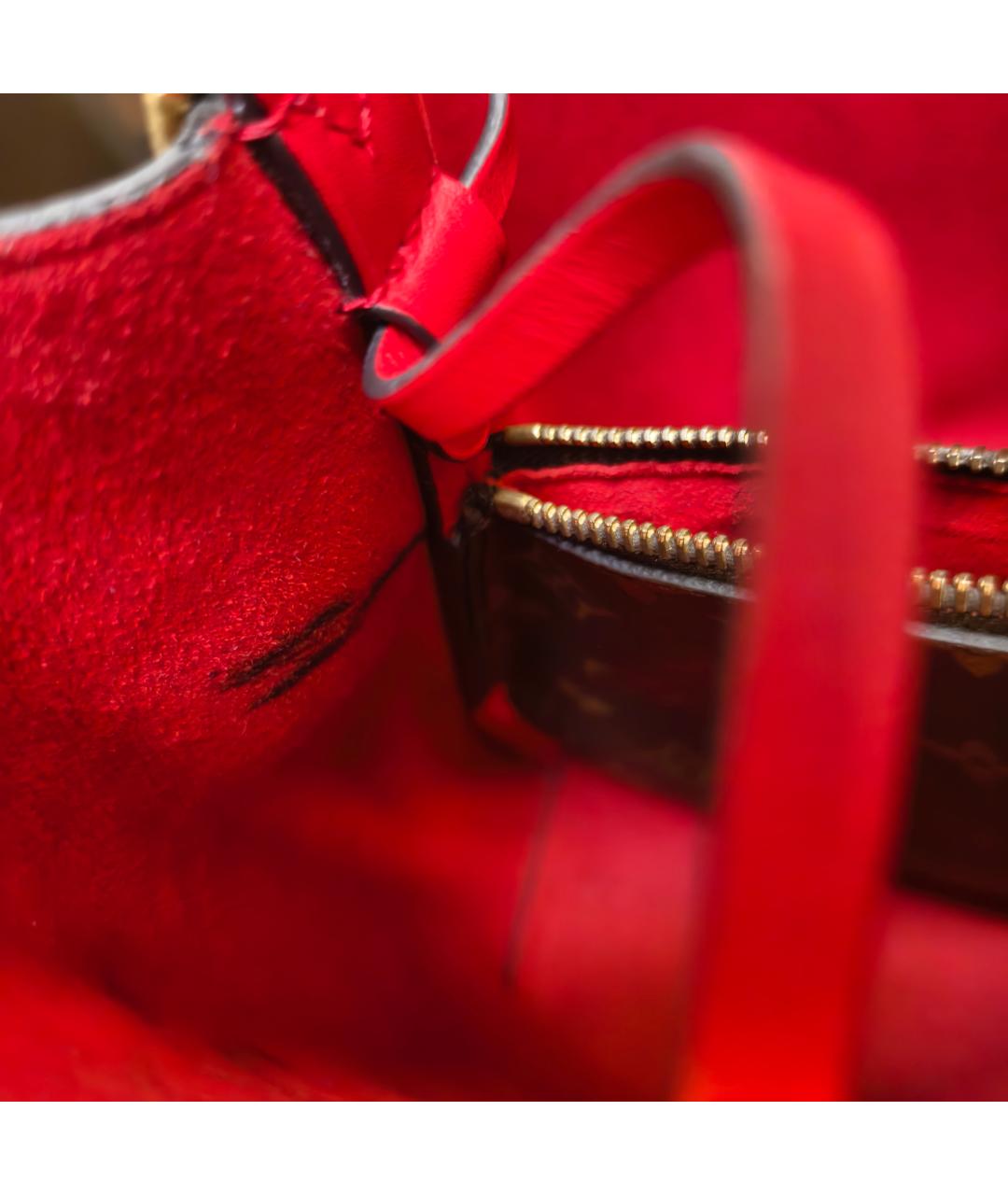 LOUIS VUITTON Коричневая сумка через плечо, фото 4