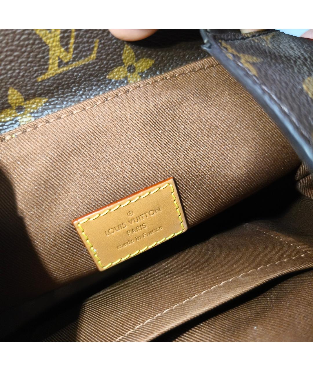 LOUIS VUITTON Коричневая сумка через плечо, фото 7