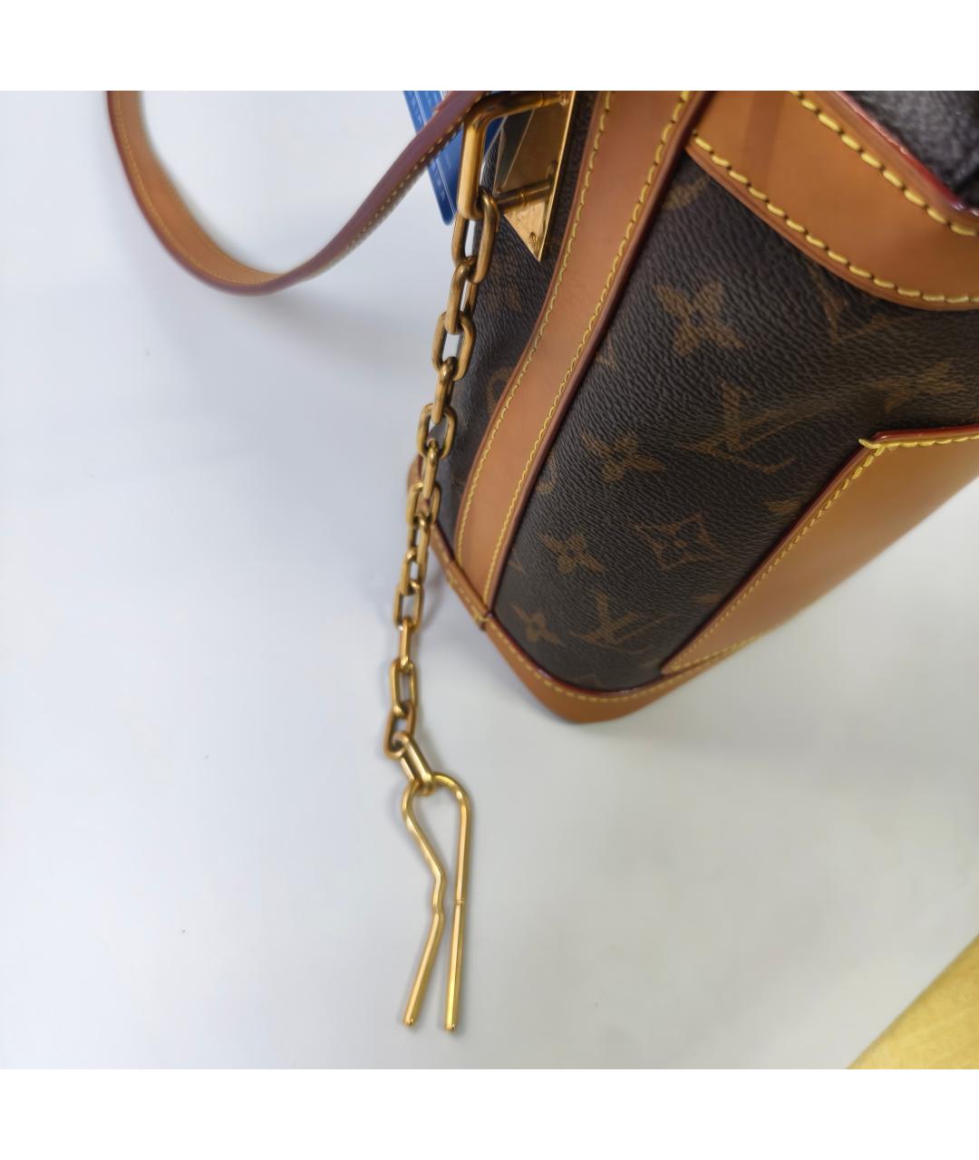 LOUIS VUITTON Коричневая сумка через плечо, фото 5