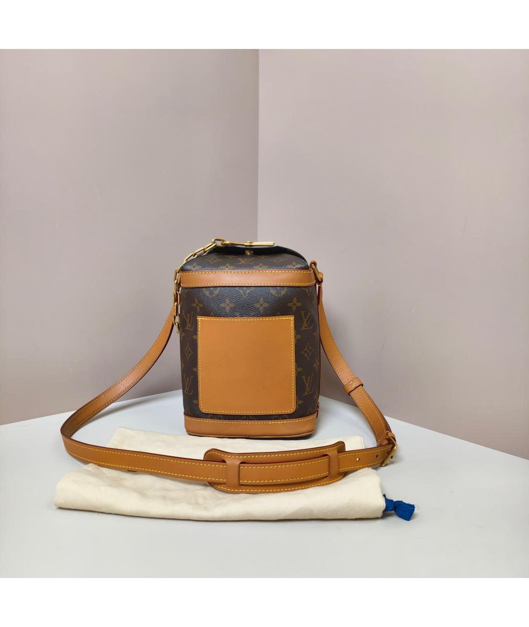 LOUIS VUITTON Коричневая сумка через плечо, фото 9