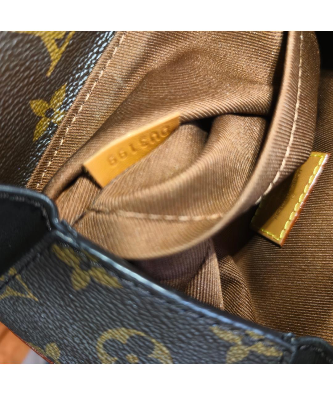 LOUIS VUITTON Коричневая сумка через плечо, фото 3