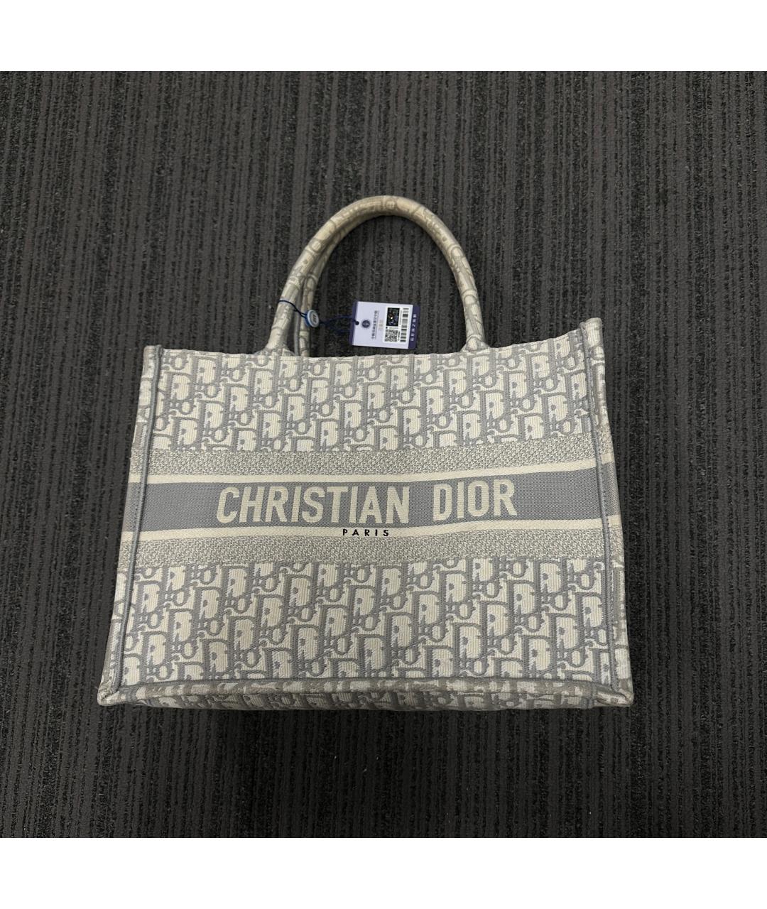 CHRISTIAN DIOR Серая сумка через плечо, фото 9