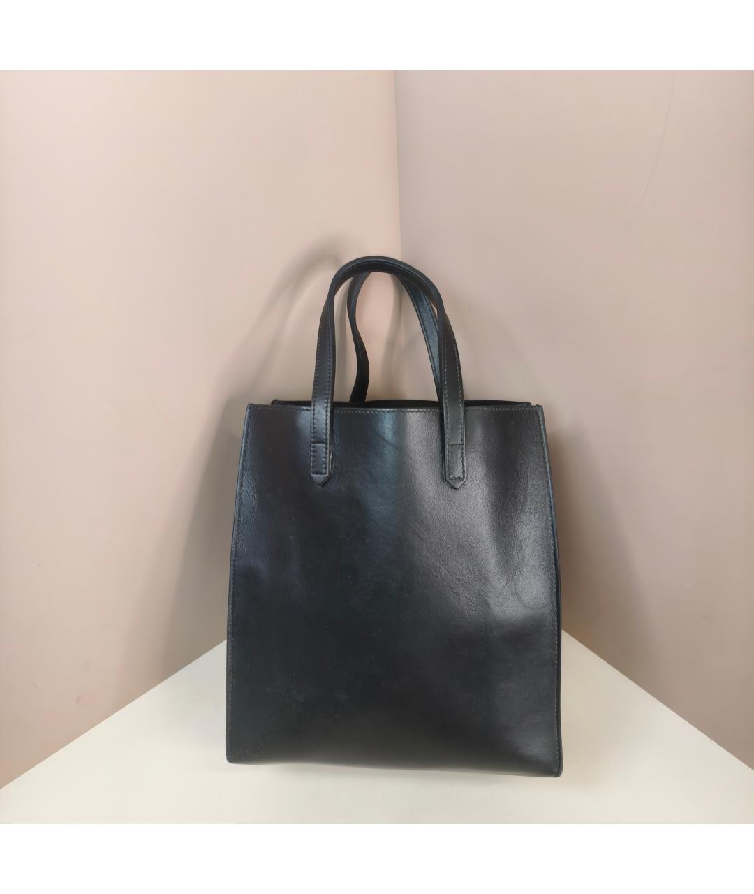 GIVENCHY Черная кожаная сумка с короткими ручками, фото 2