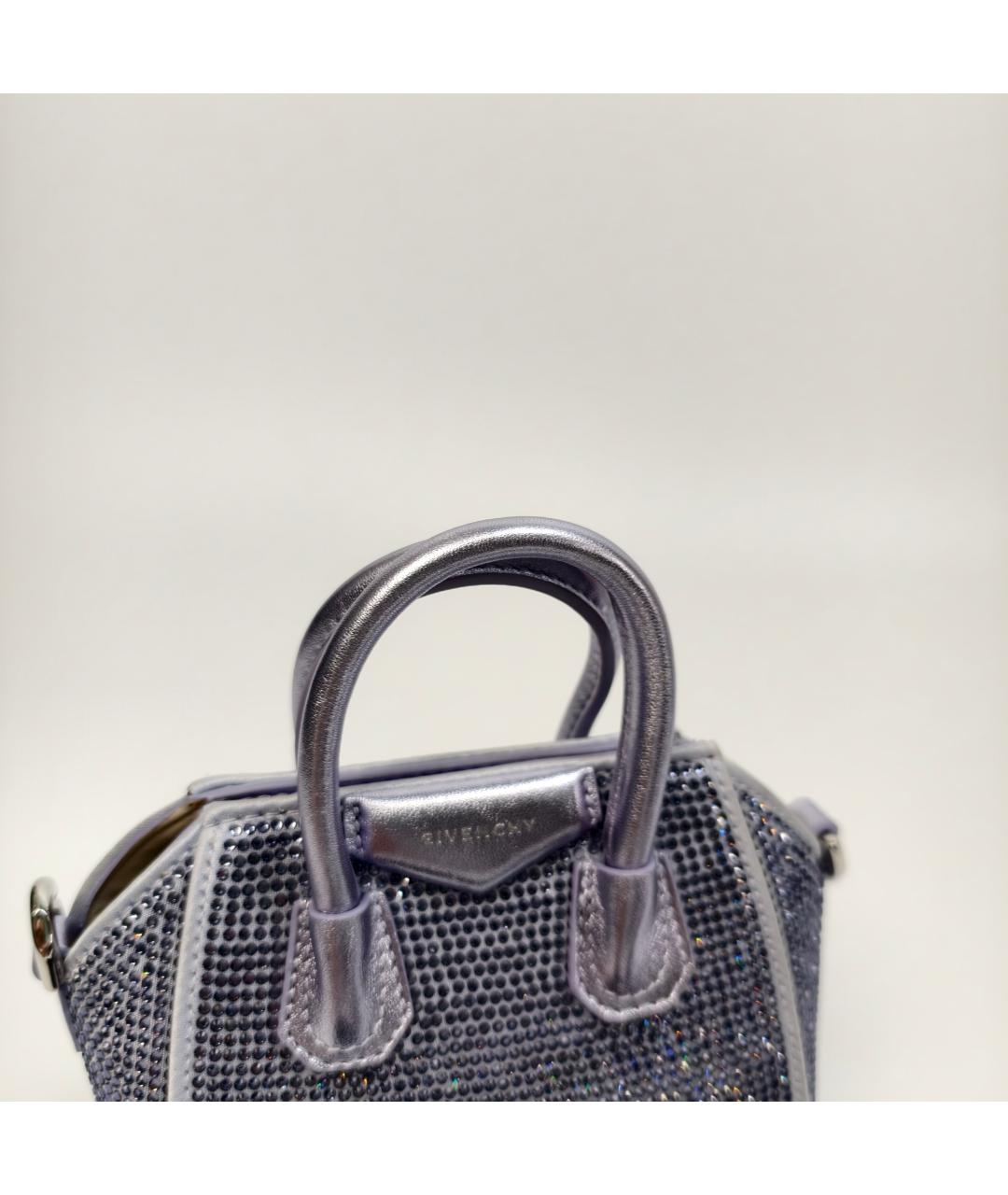 GIVENCHY Фиолетовая сумка с короткими ручками, фото 2