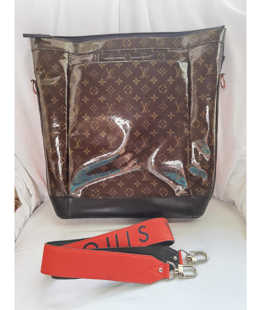 LOUIS VUITTON Коричневая сумка через плечо, фото 10